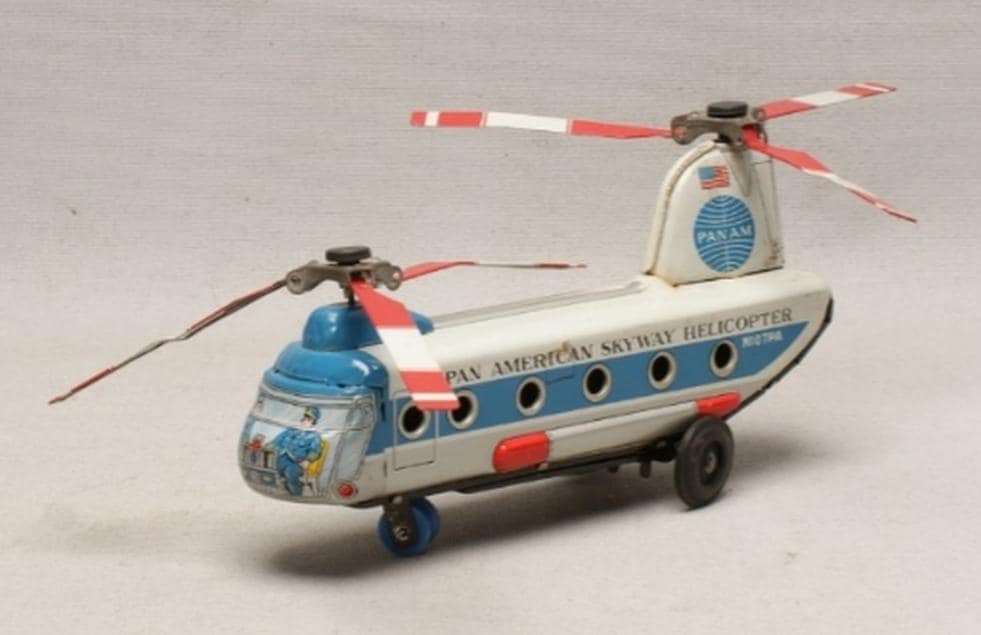 Vintage Toy Helicopter Hong Kong