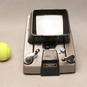 Hanorama Model II Film Editor | 1960s Vintage Cinema Splicer | Untested | Excellent Condition | Retro Movie Collectible