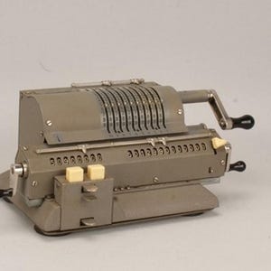 Original Odhner Model 127 Mechanical Calculator | Vintage Pinwheel Machine | Collectable Desk Decor