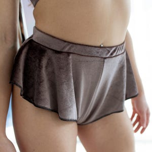 Velvet booty skirt, High waisted micro shorts, Pole dance skirt, Short flowy skirt, Booty skirt, Rave skirt, Mini micro skirt, Pole bottoms