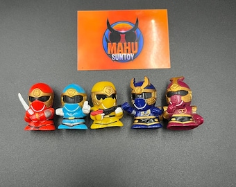 Power Rangers Ninja Storm - Finger Puppet set  | Super Sentai Hurricaneger | Super Sentai |  Powerrangers
