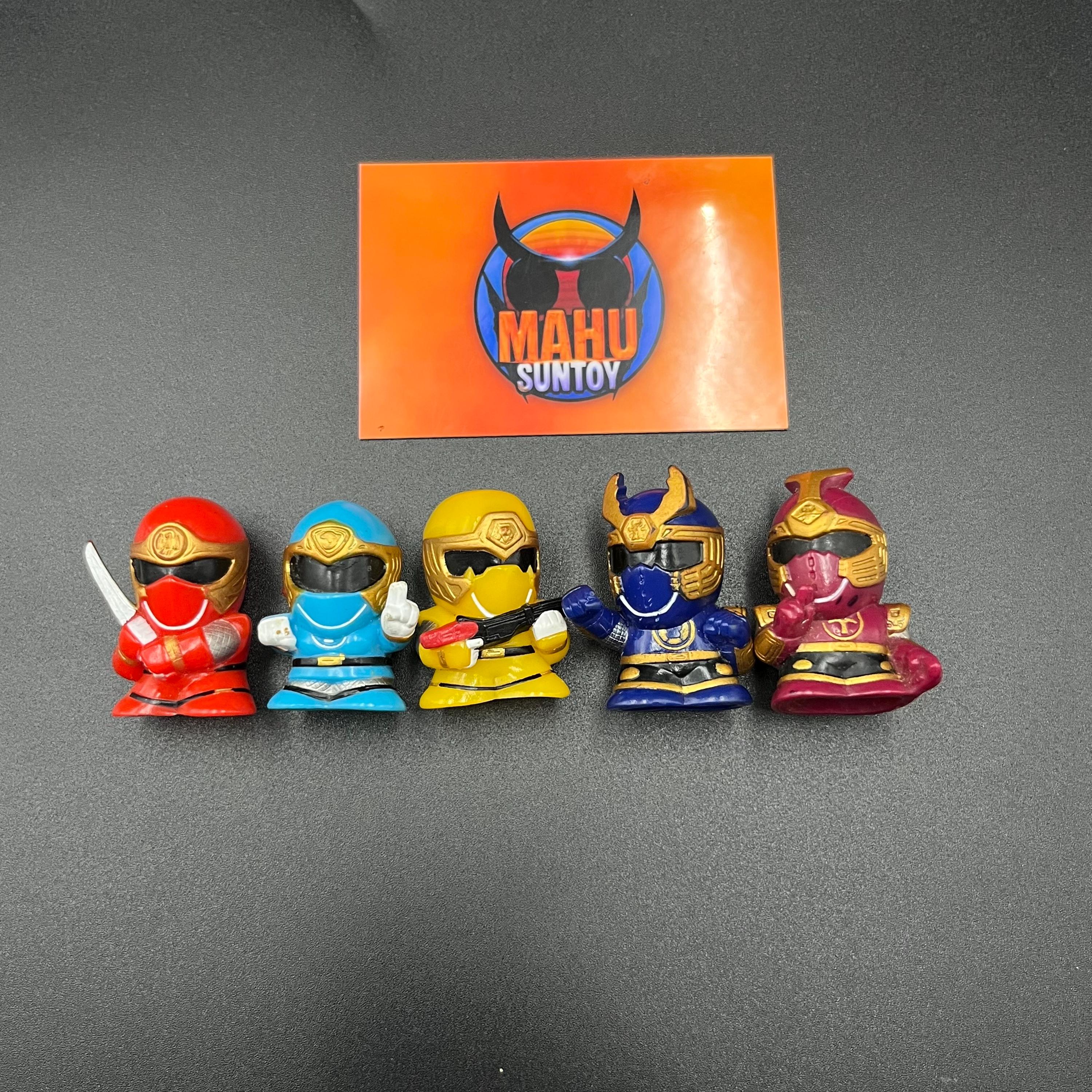 Power Rangers Ninja Storm - Finger Puppet Set | Super Sentai