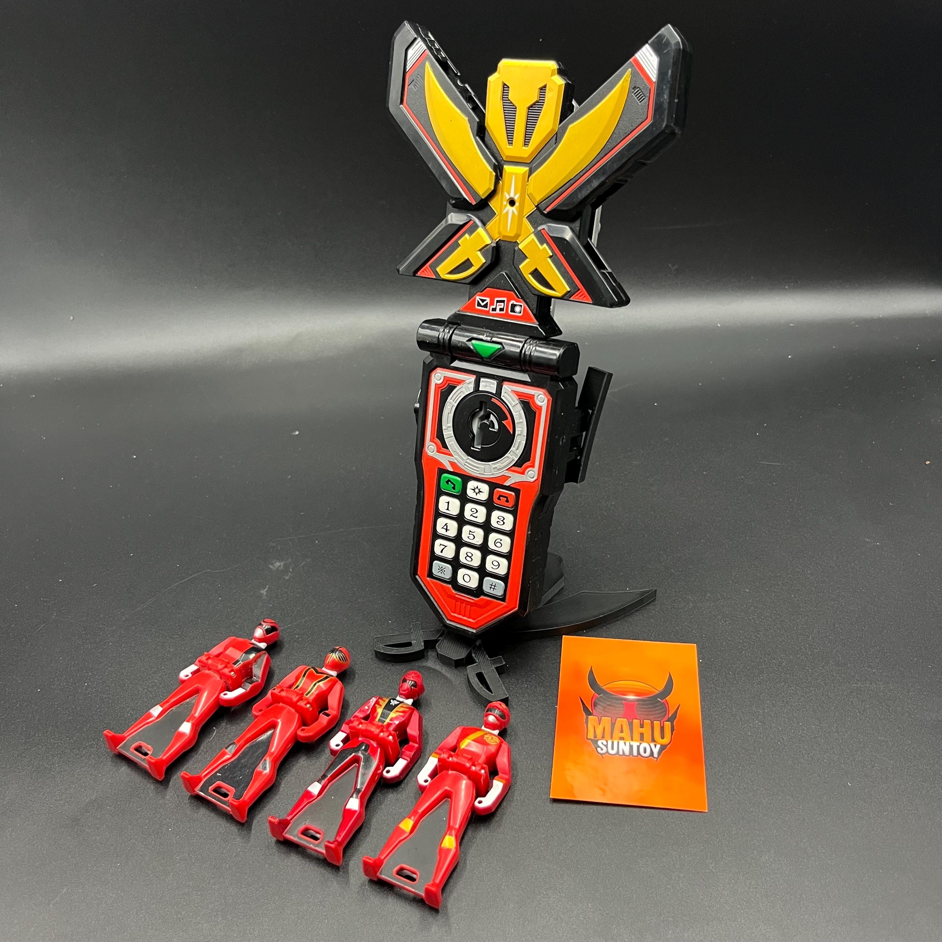 パワーレンジャー恐竜戦隊カスタムヘルメット プレイ用プロップ 1/1