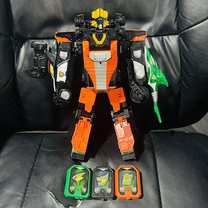 ValveMax Megazord Version Japan | Power Rangers RPM | Ganbaru Oh | Engine Sentai Go-onger