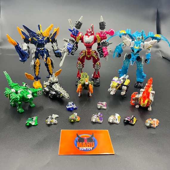 Minipla Dino Fury Megazord Version Japan | Mosa Razor Zordptera