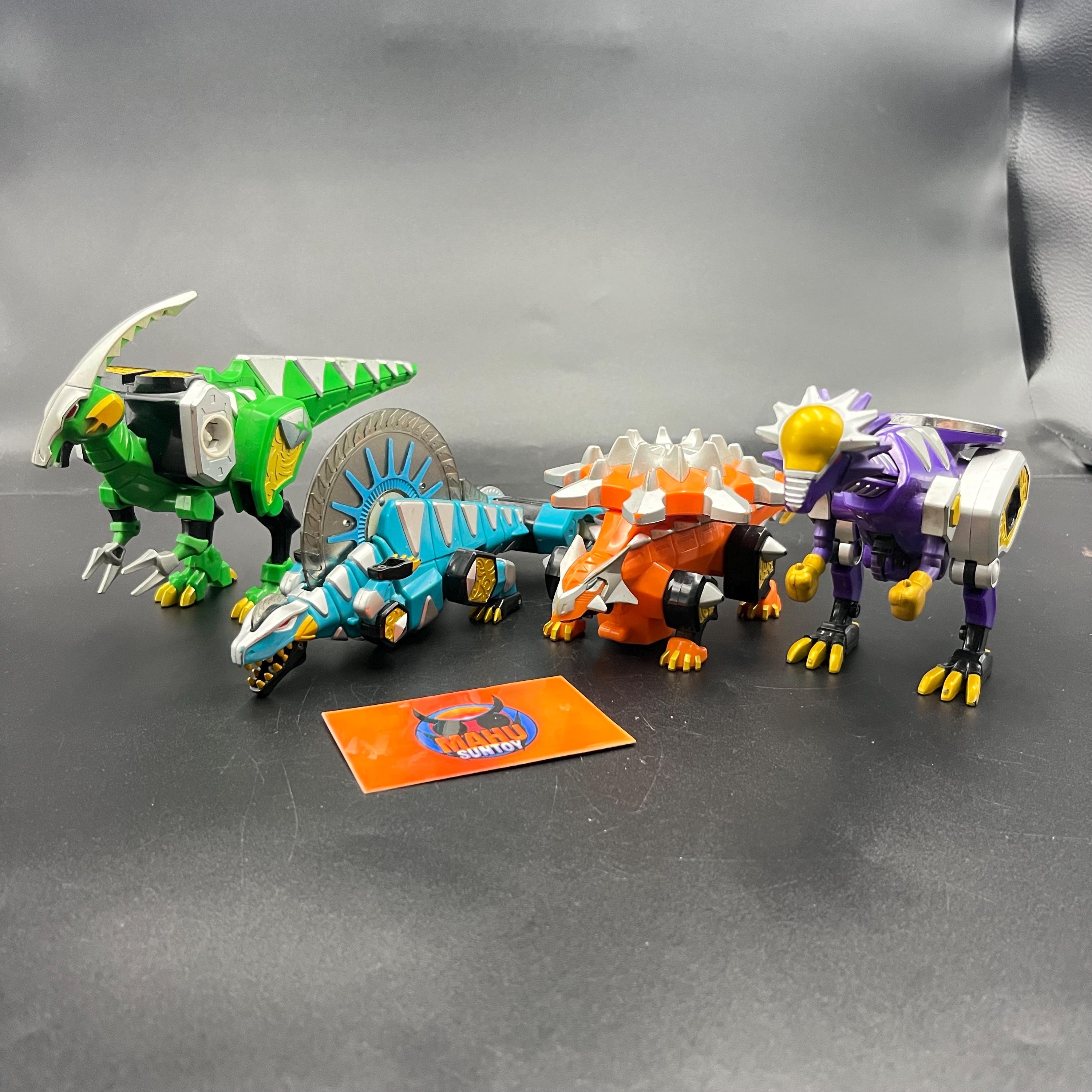 dino13様おまとめ All Ankylozord - Cephalazord - Dimetrozord - Parasaurzor- Version