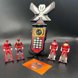 Legendary Morpher - Version aléatoire gratuite de 4 clés Ranger Japon | Power Rangers Super Megaforce | Super Sentaï |  Power Rangers