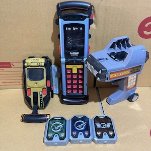 Set Morpher Power Rangers RPM | Cell Shift Morpher | Rev Morpher | Sky Morpher | Rangers RPM  | Super Sentai |  Power Ranger