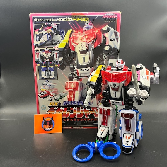 Delta Squad Megazord With Box - Version Japan | Power Rangers