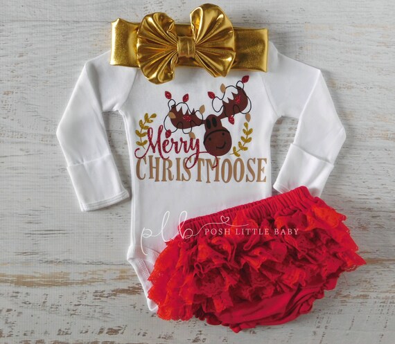 etsy baby girl christmas outfits