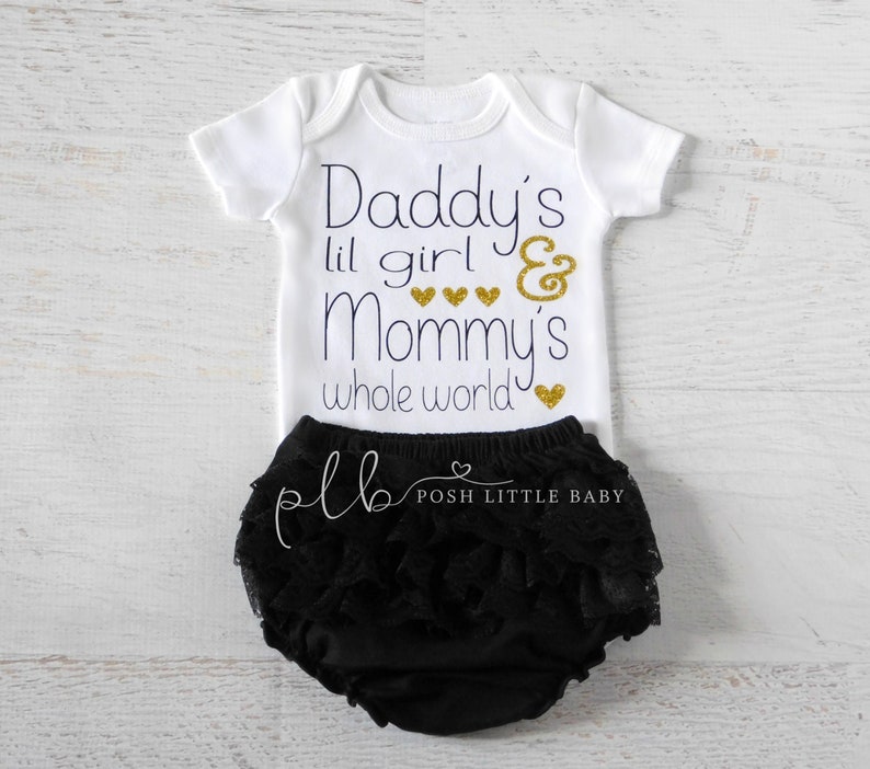 Baby Girl Clothing/ Baby Girl/ Coming Home Outfit/ Daddy's Etsy