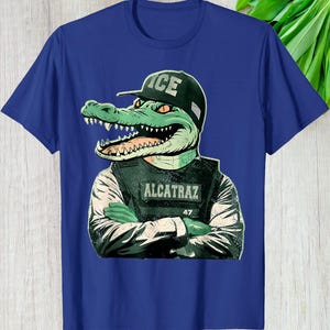 Trump 2025 Alligator Florida Shirt, Custom Gift Everglades Funny, Retro Hoodie Long Sleeve Alcatraz Vintage Graphic Tee Personalized Gift