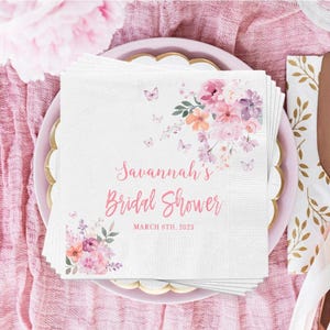 Customized Baby Shower Napkins, Personalized Baby Name Cocktail Napkin, Birthday Baby Shower Gifts, Gift For Kids