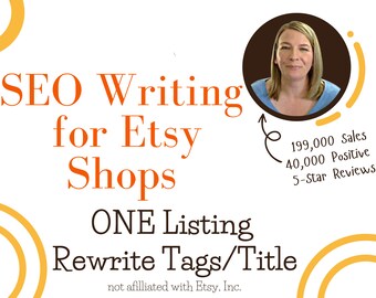 Etsy SEO Keywords, Etsy SEO Help, Etsy SEO Marketing, Etsy Seo Planner, Etsy Coach, Etsy Coaching Etsy Shop Audit Title and Tag Listing Help