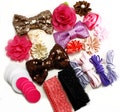 Headband Kit - Baby Shower Station Kit - Solace - Baby Headbands, DIY Headband, Hairbow Supplies, Etc.