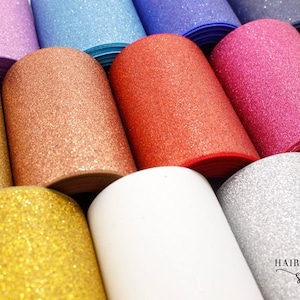 3 inch Glitter Ribbon Grab Bag - 3 yards of ribbon Hairbow Supplies, Etc.
