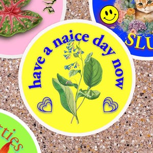 Fijne dag internet humor sticker set waterdichte ironische sticker vrienden presenteren grappig cadeau gekke sticker laptop waterfles sticker