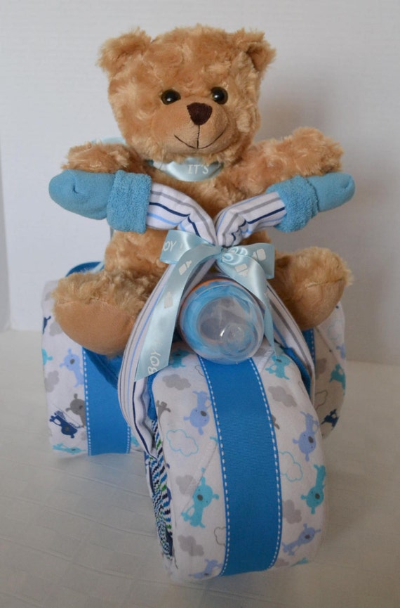 motorcycle diaper cake for girl