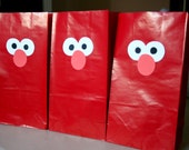 Items similar to Elmo Treat Bags on Etsy