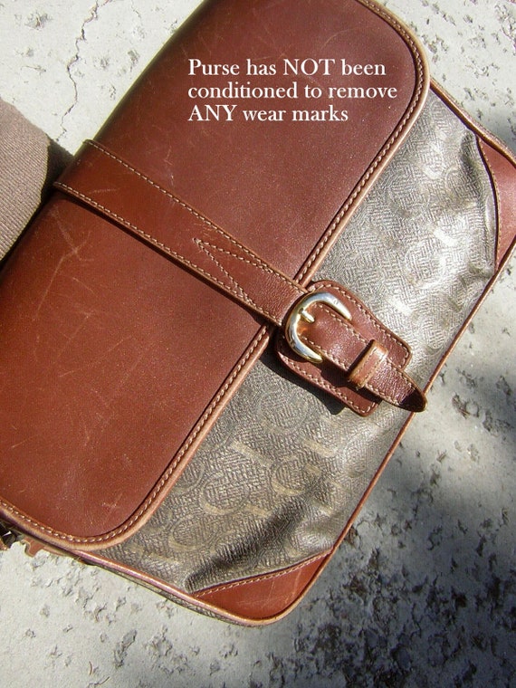 Vintage GUCCI Shoulder Bag with Original Box / Du… - image 10