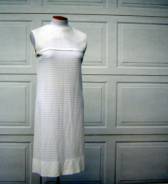 Vintage White Knit Dress and Jacket Set, R&K Orig… - image 6