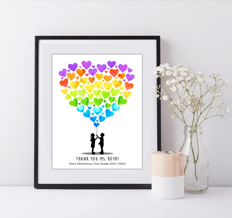 Teacher Appreciation Gift Personalized Class Gift for Teacher Thank You ...