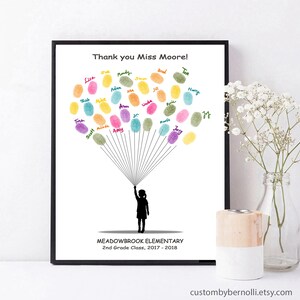 Teacher Appreciation Gift, End of Year Thank You Gift for Teacher ...