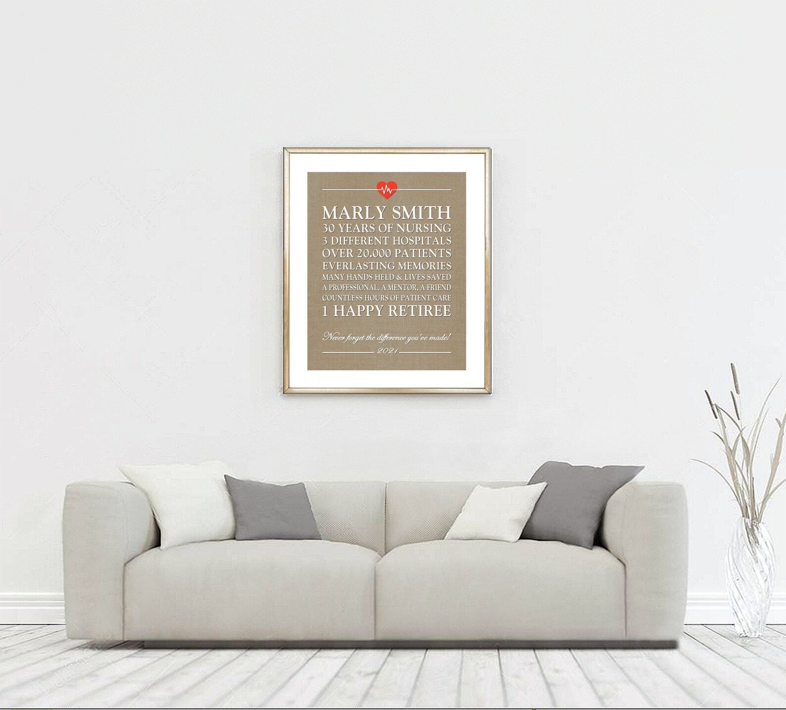 Personalized Retirement Gifts for Nurses Nurse Retirement Etsy