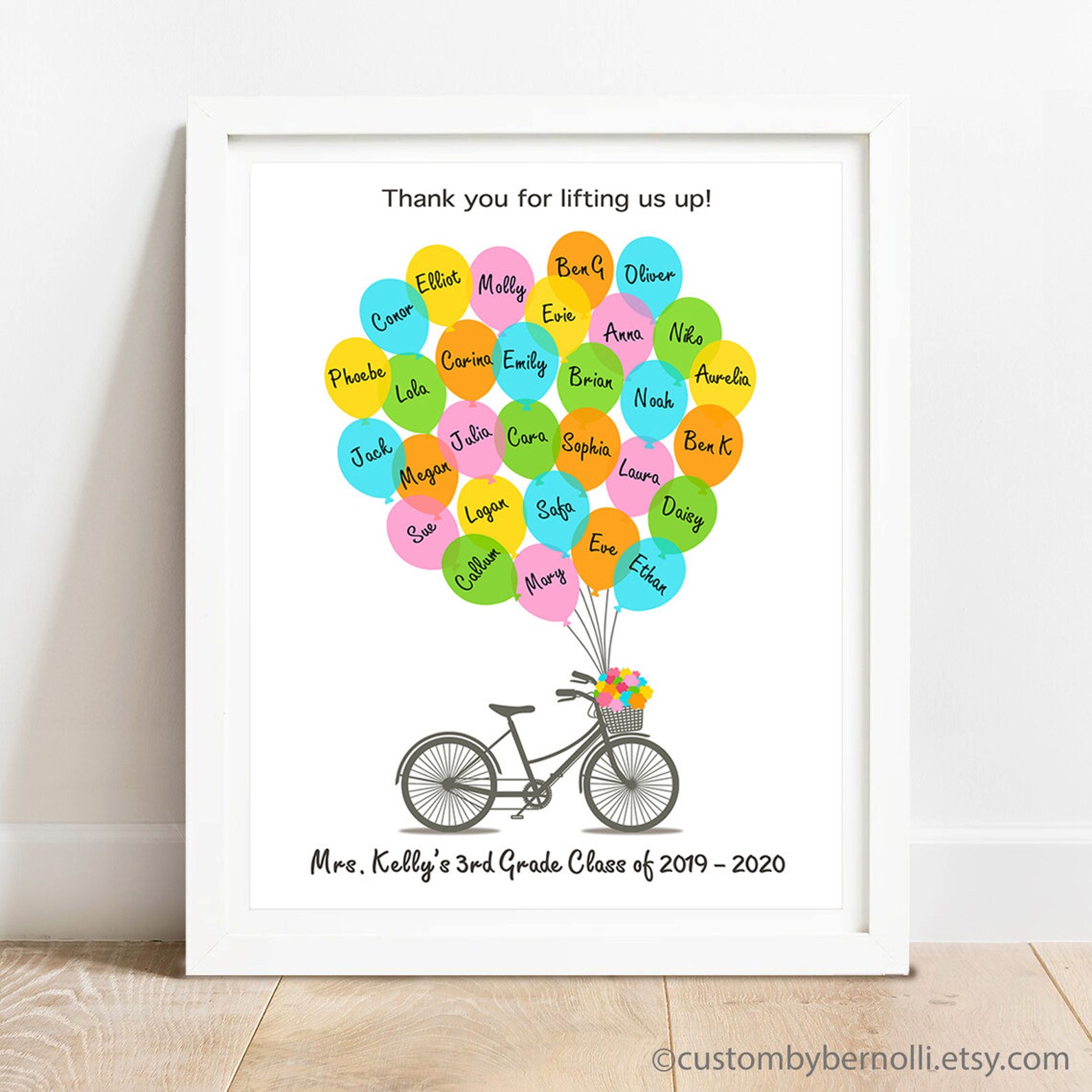 Personalized Teacher Thank You Gift for Teacher Appreciation Gift Ideas ...