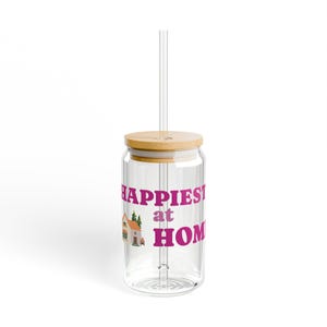Bicchiere con beccuccio per inaugurazione della casa, 16 oz / Happy at Home Drinkware, perfetto per feste e riunioni di famiglia, ottimo regalo per gli amanti della casa, [...]