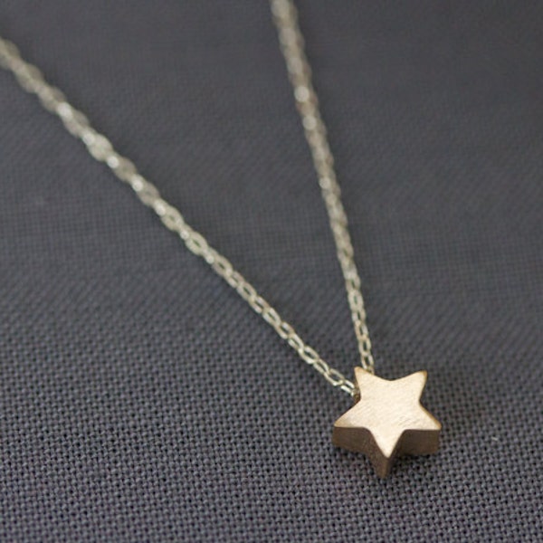 Super Star Necklace in Bronze