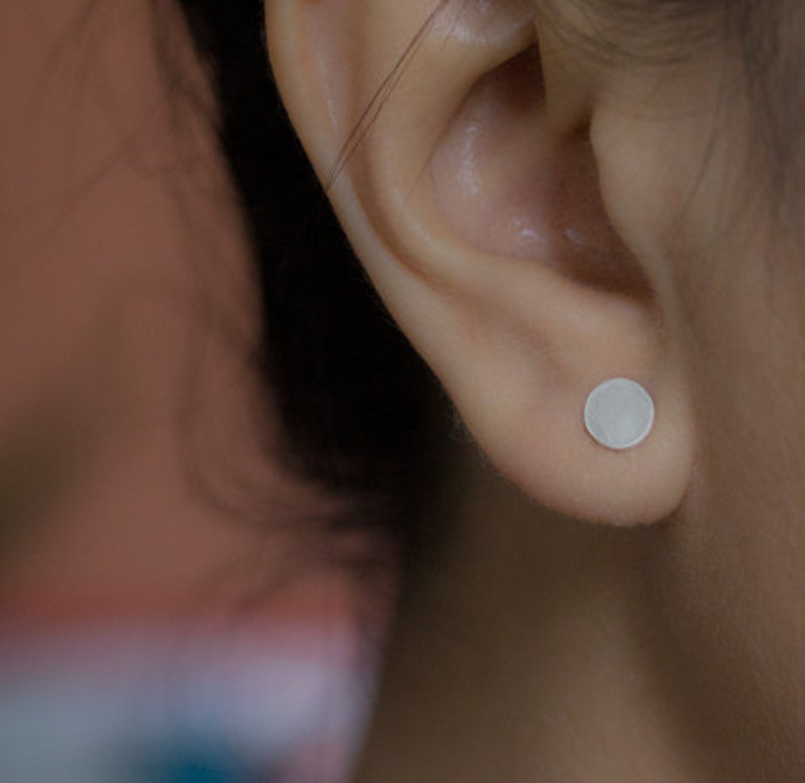 Earrings with circle backs Clearance