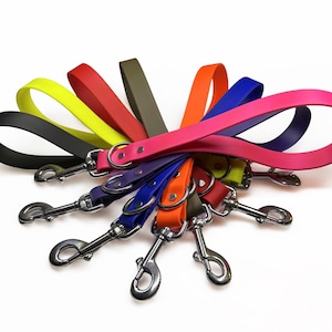 Odyssey Leash Co. BioThane® Dog Traffic Lead 14in L, 1in W, 1,000lb Strength