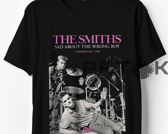 Camiseta de The Smiths, merchandising de banda de rock retro, sudaderas con capucha