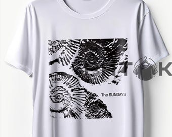 Camiseta The Sundays, camiseta de banda de rock alternativo, moletons com capuz