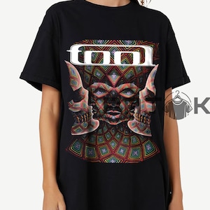 TOOL T Shirt - 10000 Days Album, Metal Band Fan Merch Shirt, 90s Retro Casual Unisex T-Shirt