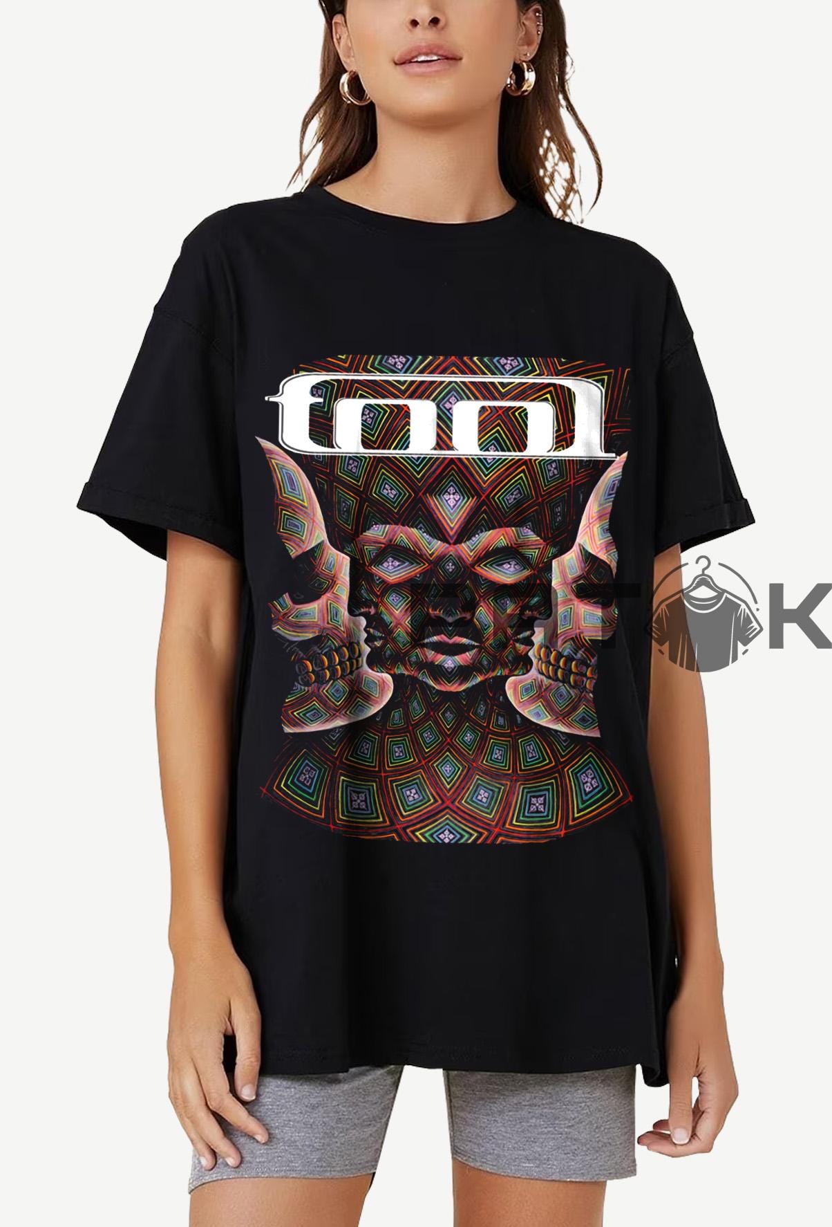 TOOL Band T Shirt, 10000 Days Album Art, 90s Retro Metal Music Fan