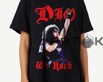 Rare Vintage 1985 DIO Sacred Heart Heavy Metal Tour Size Small 3/4