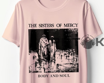 Vintage 1983 Sisters of Mercy Tee: Black and Green Signed 80s Band