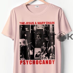 The Jesus and Mary Chain Psychocandy T-Shirt: 90s Retro Rock Band Music Fan Merch Shirt
