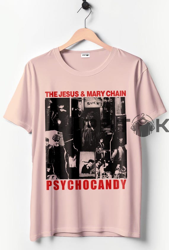 The Jesus and Mary Chain Psychocandy T-shirt: 90s Retro Rock Band