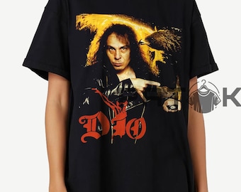 Rare Vintage 1985 DIO Sacred Heart Heavy Metal Tour Size Small 3/4