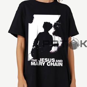 The Jesus and Mary Chain T-Shirt: 90s Retro Alternative Rock Band Music Fan Merch Shirt