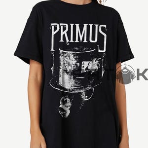 Camiseta Primus Band: Camiseta de banda de rock retro de los 90, sudadera con capucha