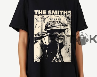 Camiseta de The Smiths, merchandising de música de banda de rock retro, sudaderas con capucha