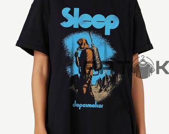 Sleep Dopesmoker T-Shirt: 90s Retro Metal Band Music Fan Merch Shirt, Sweatshirts Hoodie