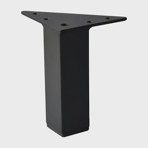 Metal Furniture Legs Set of 4: 5&quot; Sofa Couch Replacement Feet