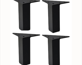 5” Metal Furniture Legs (Set of 4) Modern Sofa Feet