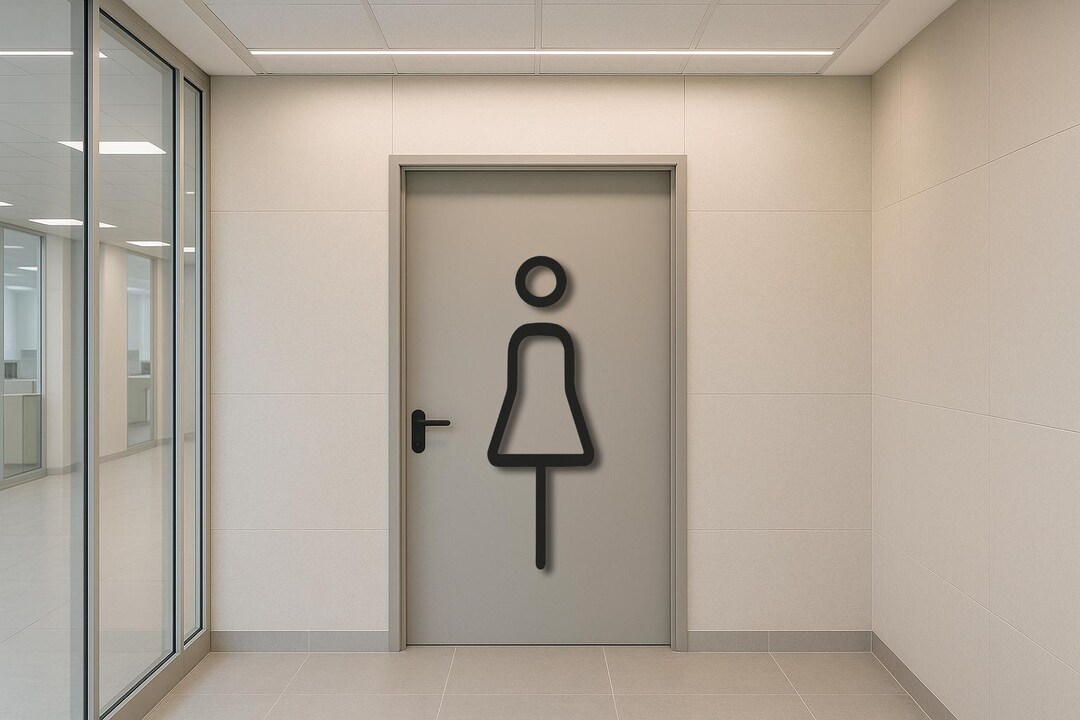 Extra Large Restroom Signs – Male, Female, Baby Changing & Disabled ...