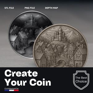 Depth Map | Engraving | Laser Fiber | Grayscale | 3D | STL file |